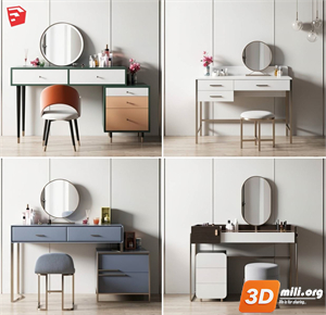 Dressing Table Skp Files 